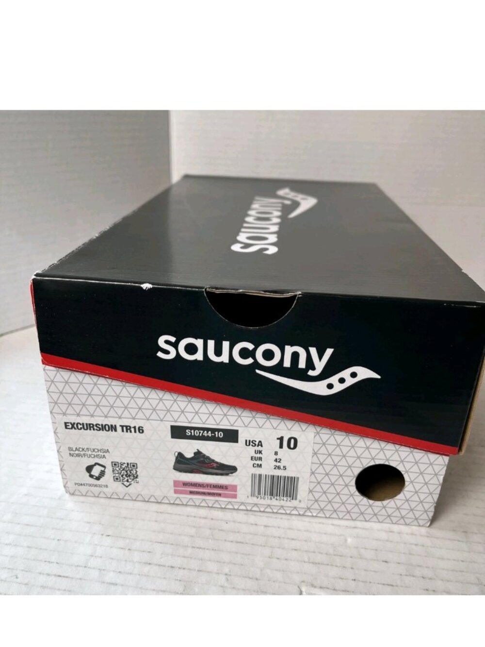 Saucony Excursion TR16 Trail Shoes Women’s 10 Black Pink S10744-10 - Picture 15 of 15